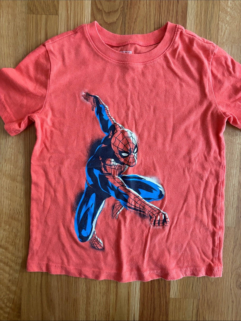 Size 6 Spiderman Short Sleeve Graphic Tee